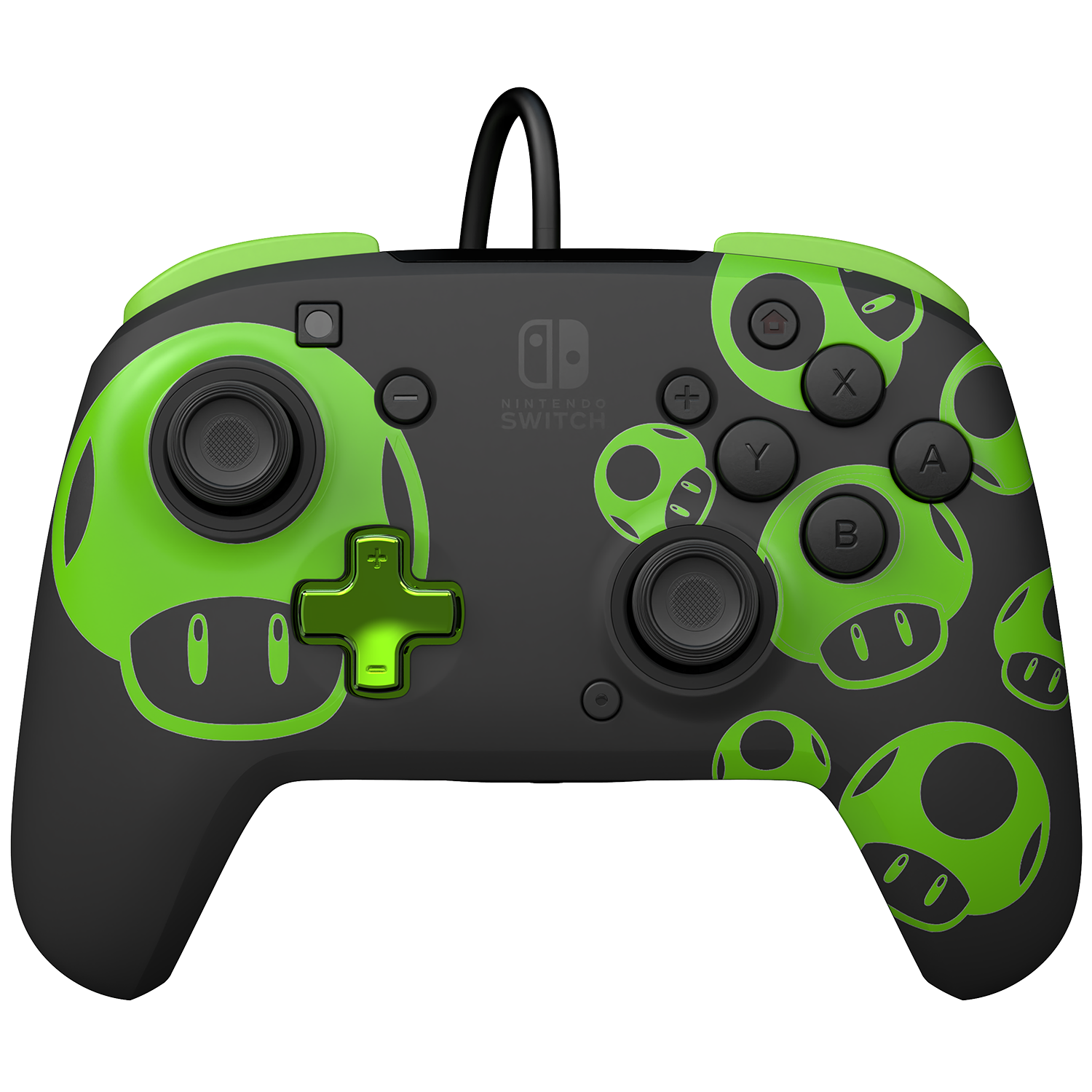 Nintendo Switch 1UP Glow-n-the-Dark REMATCH Controller by PDP