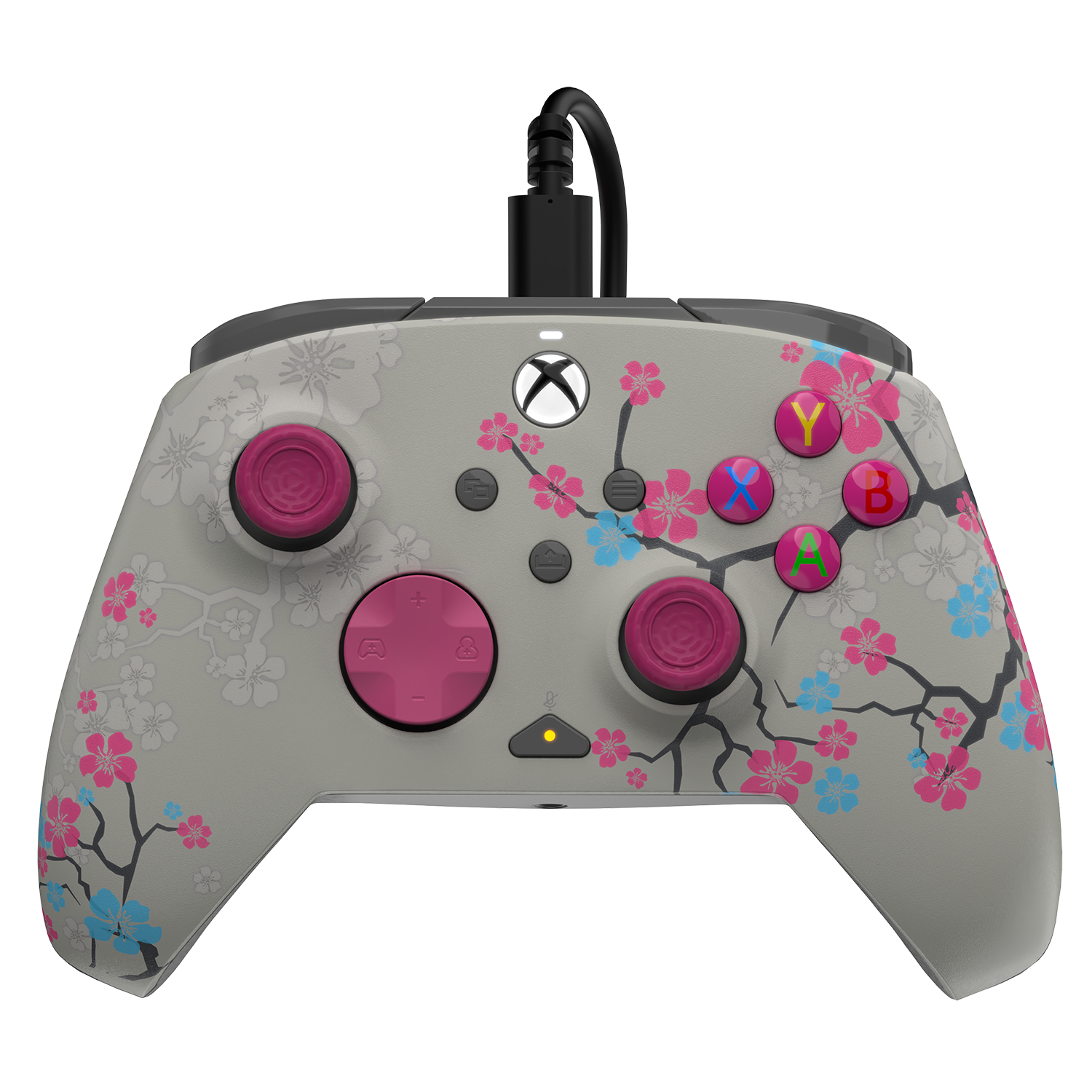 Xbox Series X|S & PC Cherry Blossom REMATCH GLOW Advanced Wired Controller