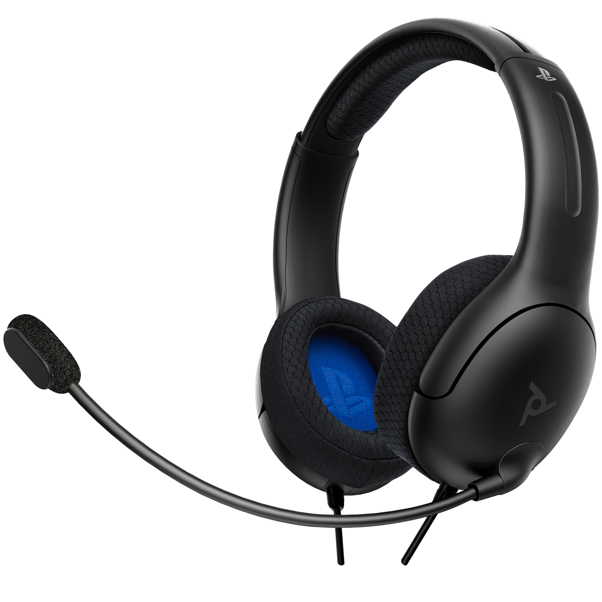PlayStation 4/5 & PC Black AIRLITE Wired Headset by PDP