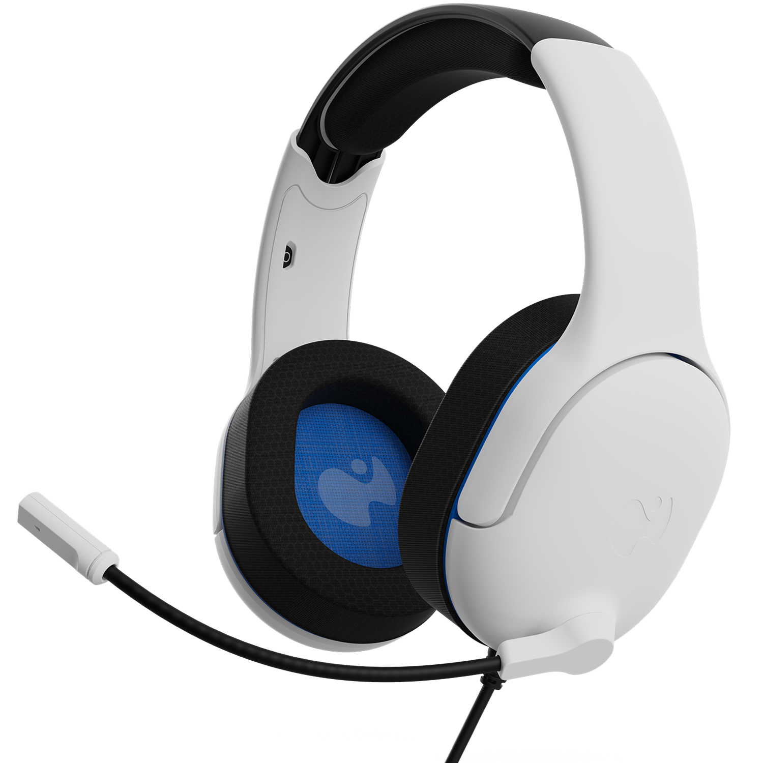 PDP LVL50 Wired Headset with Noise Cancelling Microphone: White - PS5/PS4