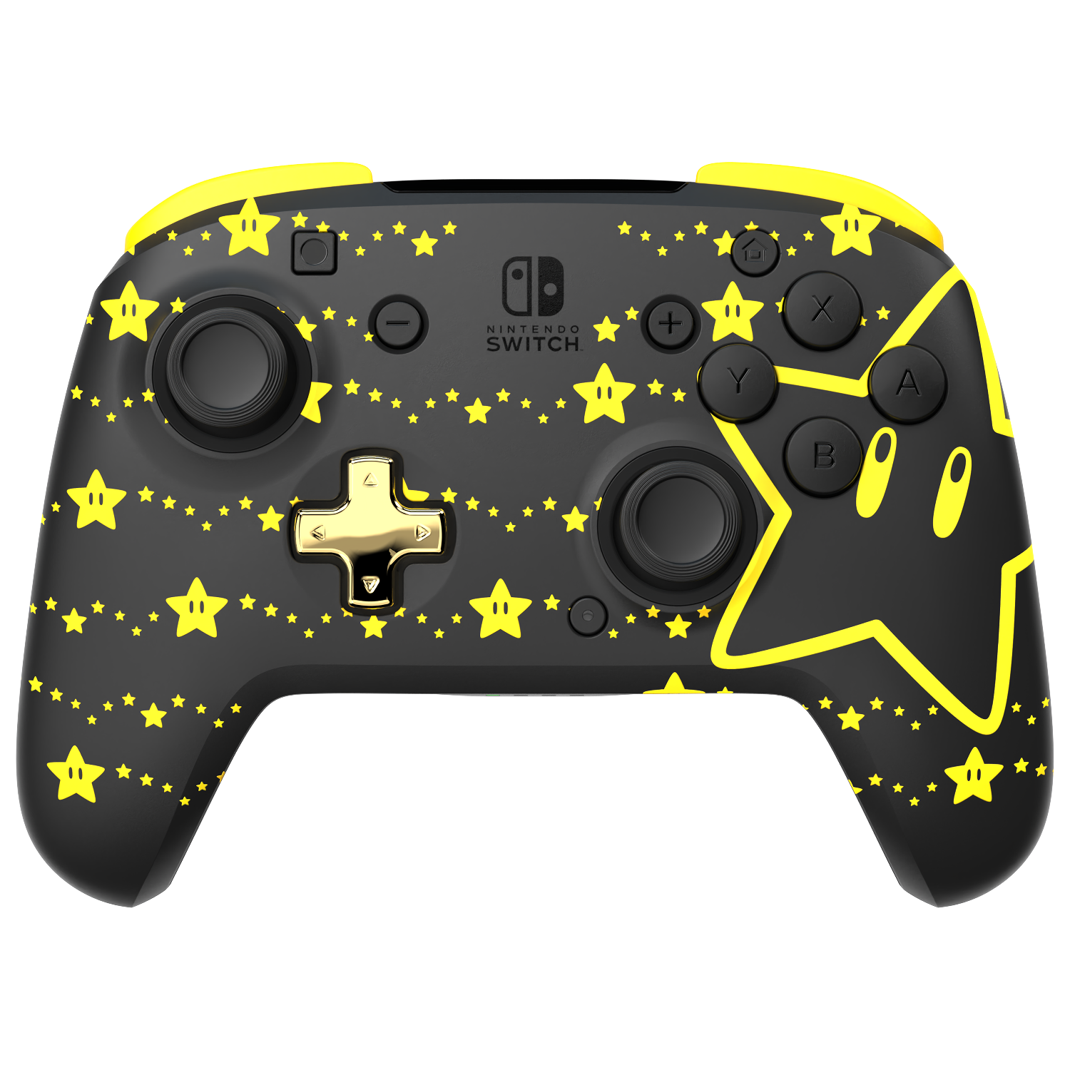 Nintendo Switch REMATCH GLOW Wireless Controller Super Star