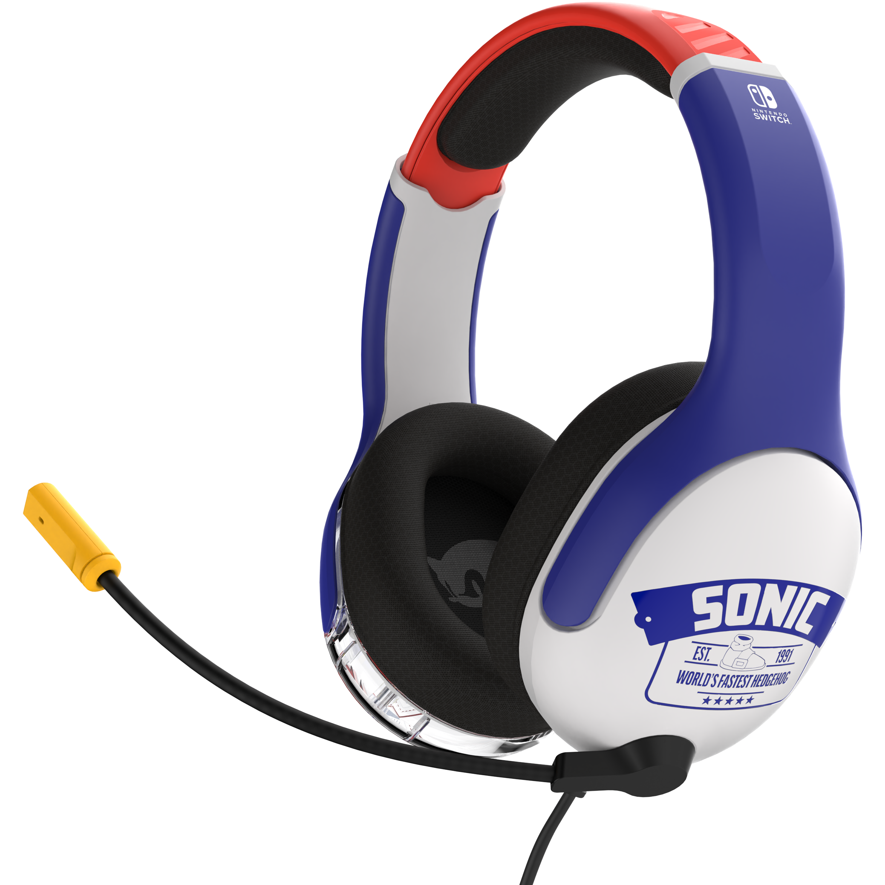 Nintendo Switch REALMz™ Wired Headset: Sonic Go Fast by PDP