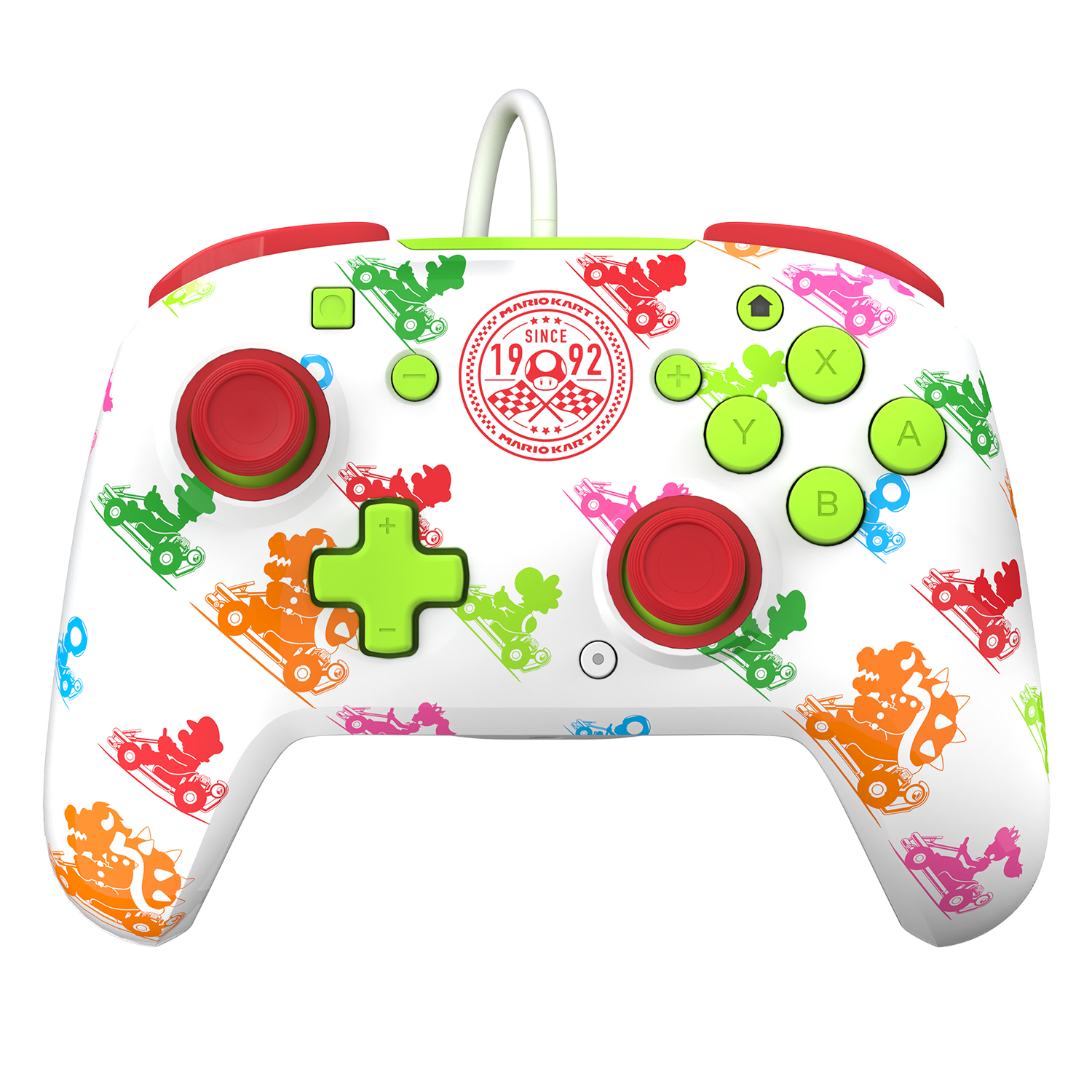 Nintendo Switch Pro Controller, Wired Official Licensed Nintendo Switch- Peach  Princess 