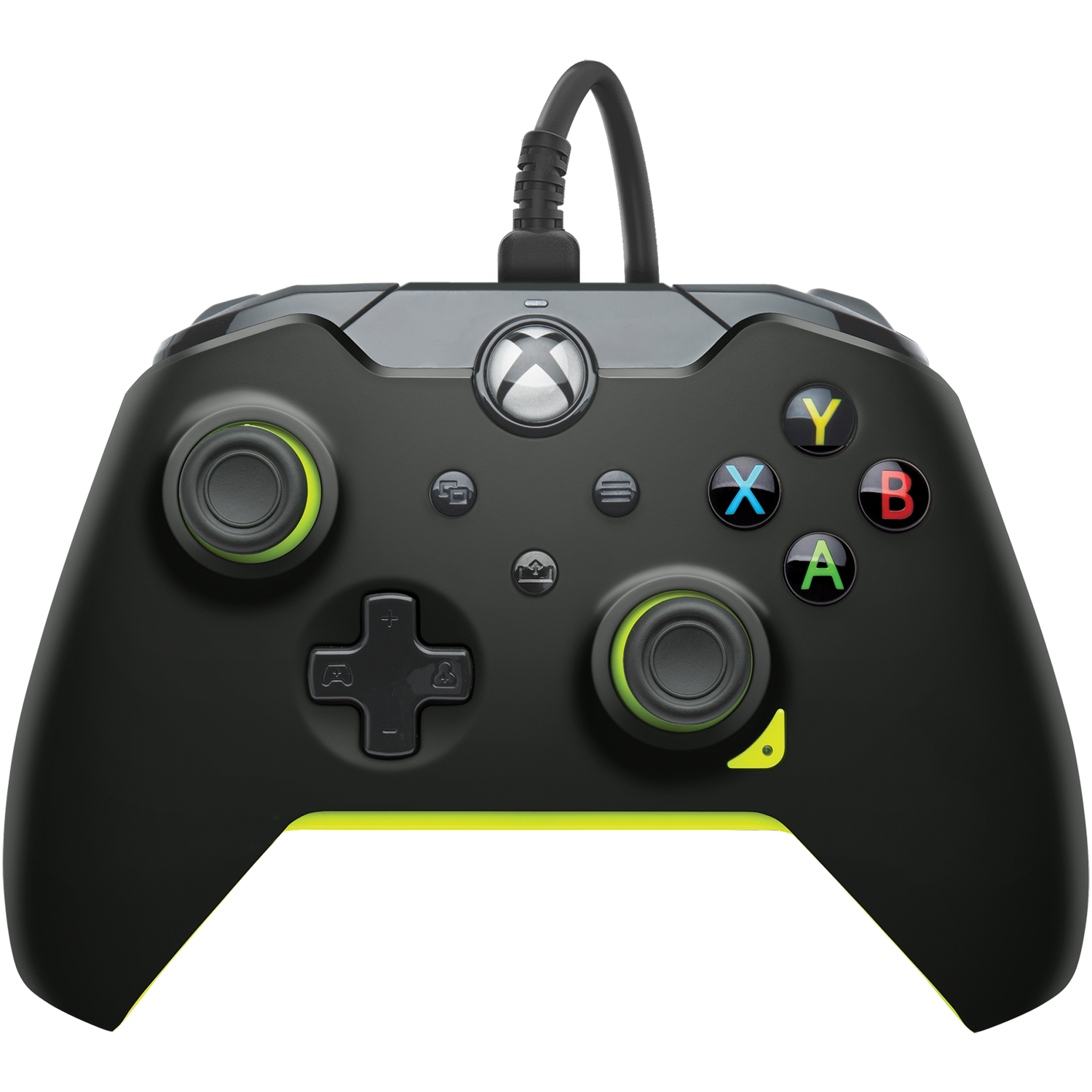 Xbox Series X|S & PC Electric Black Controller by PDP