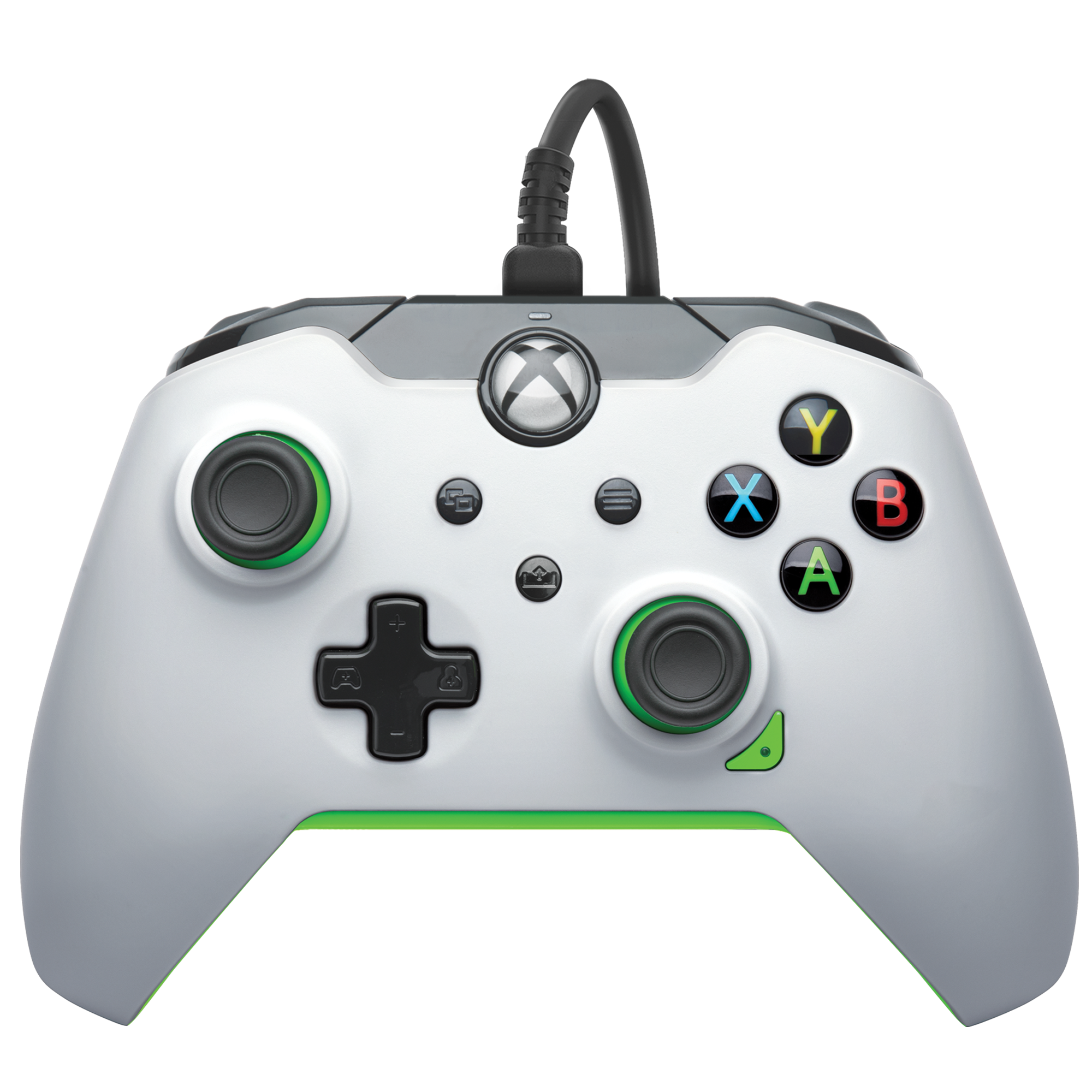 Xbox Series X|S & PC Neon White Controller by PDP