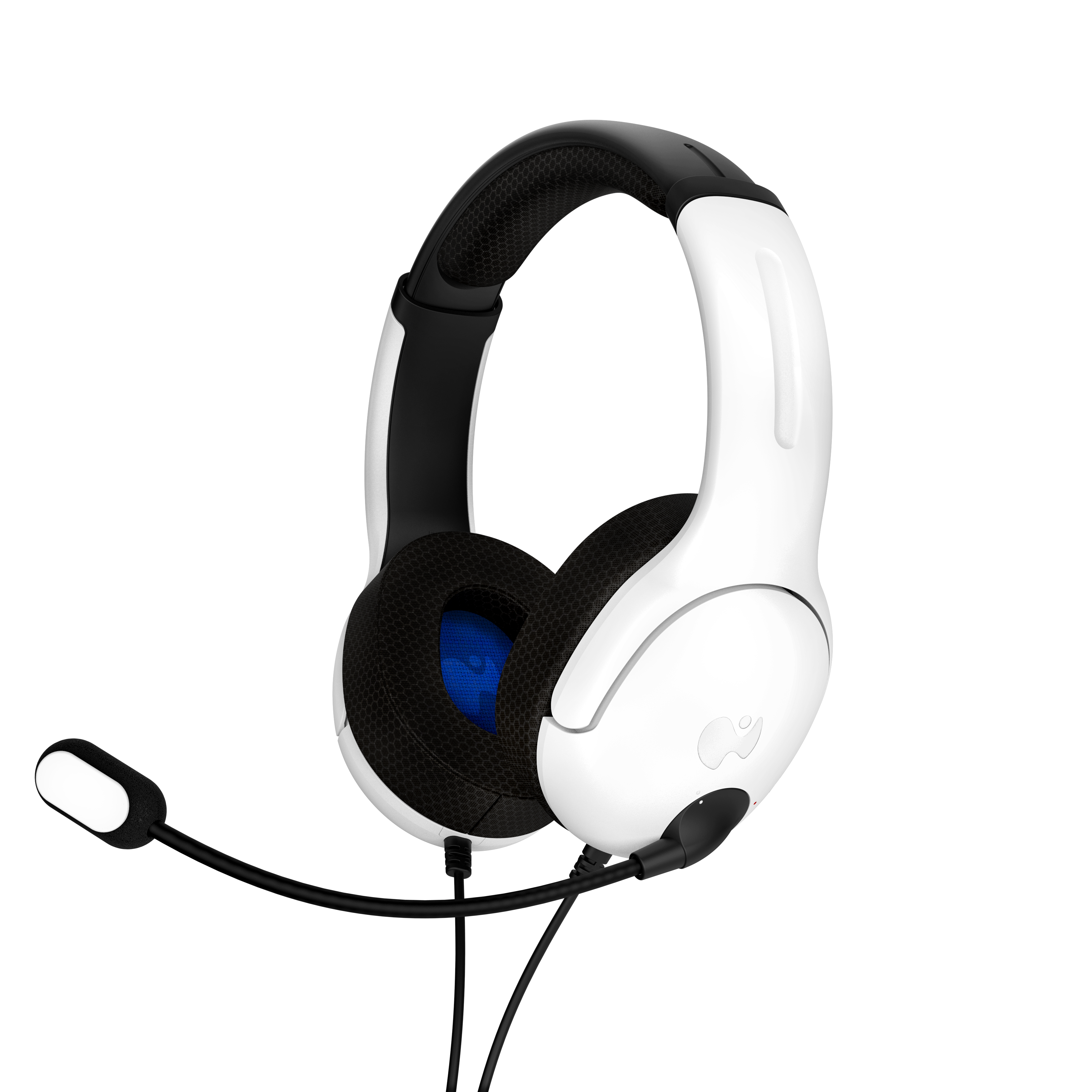 PlayStation 4/5 & White AIRLITE Wired Headset by PDP