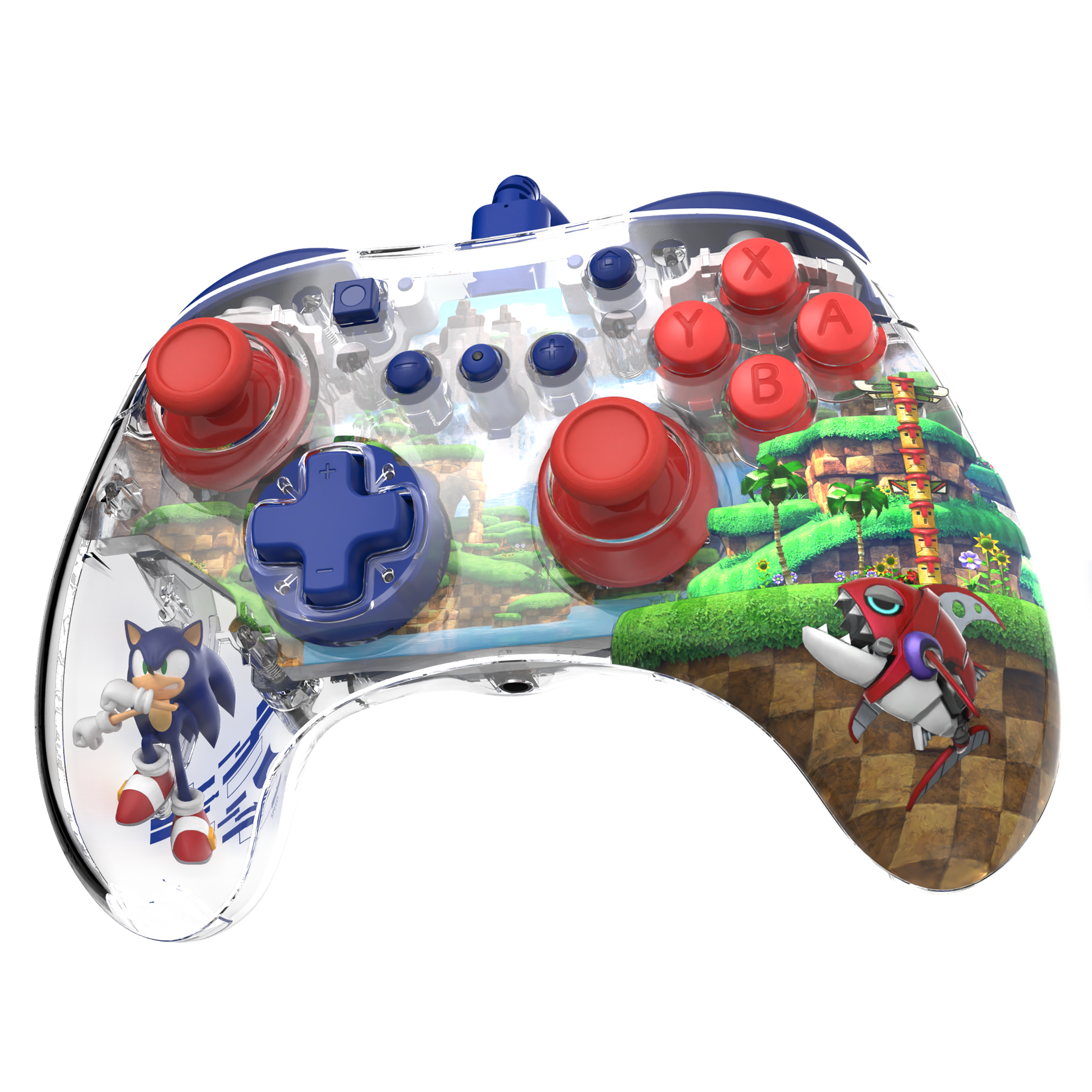 Nintendo Switch Sonic Green Hill Zone REALMz™ Wired Controller