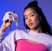 Xbox Series X|S & PC Cherry Blossom REMATCH GLOW Advanced Wired Controller
