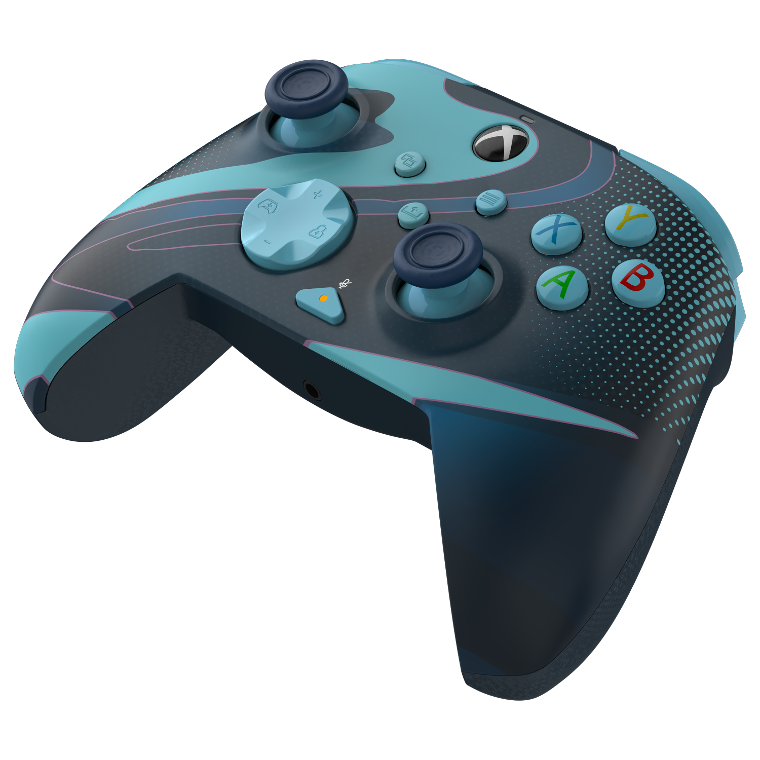 PDP Manette Gaming filaire - Camo Blue - pour Xbox Series X, S, Xbox One et  PC - Playstation VR2