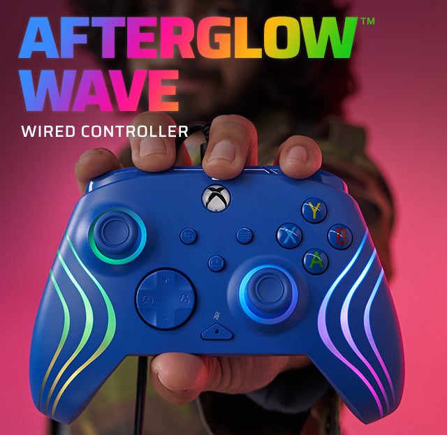 Xbox Series X|S & PC White Afterglow Wave Controller