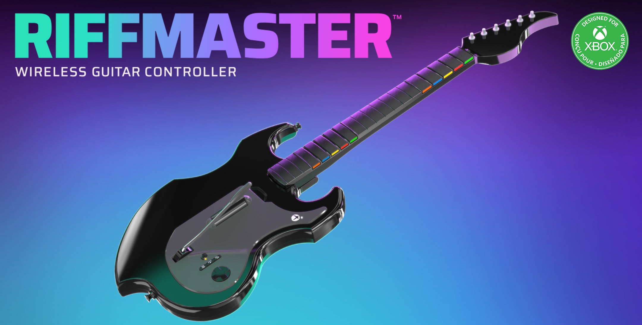 Xbox Series X|S, Xbox One, & PC RIFFMASTER Wireless Guitar Controller