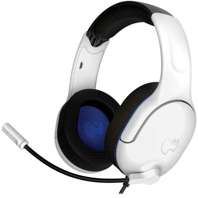 PS5 & PC White AIRLITE PRO Wired Headset by PDP