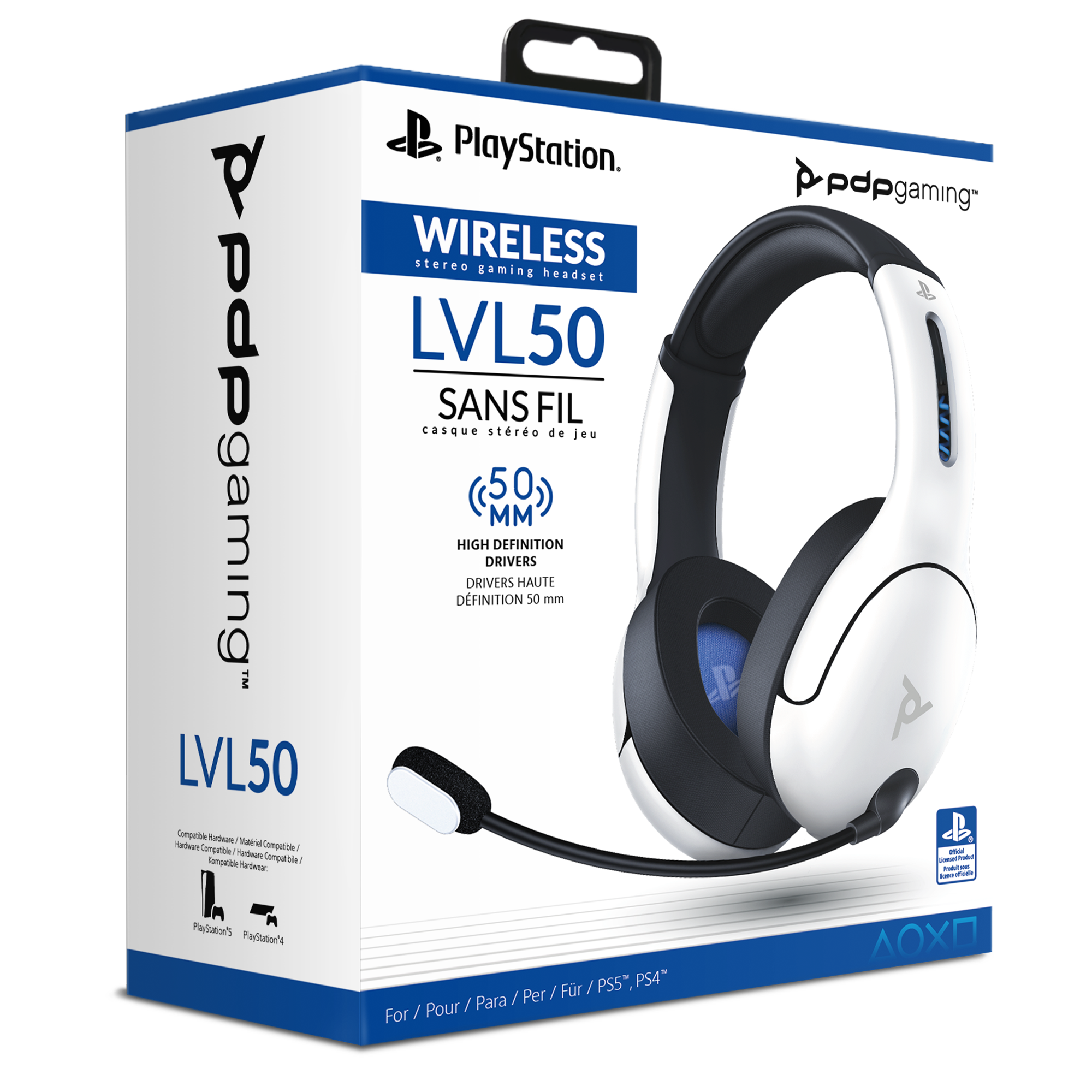 PDP LVL40 Gaming Headset for PS5 PS4 XBOX NINTENDO PC Smartphone