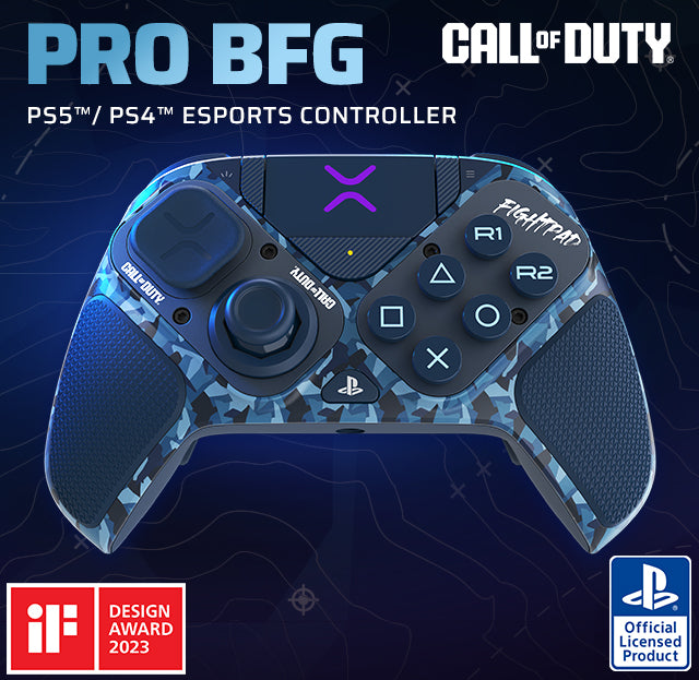 PS5, PS4 & PC Victrix Pro BFG Wireless Controller Midnight Mask