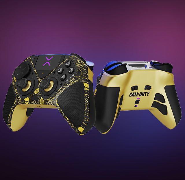 Call of Duty Modern Warfare 2 Victrix Pro BFG Wireless PlayStation 5  Controller for PS4/PS5/PC - COD MW2 Las Almas Golden Cartel Edition 