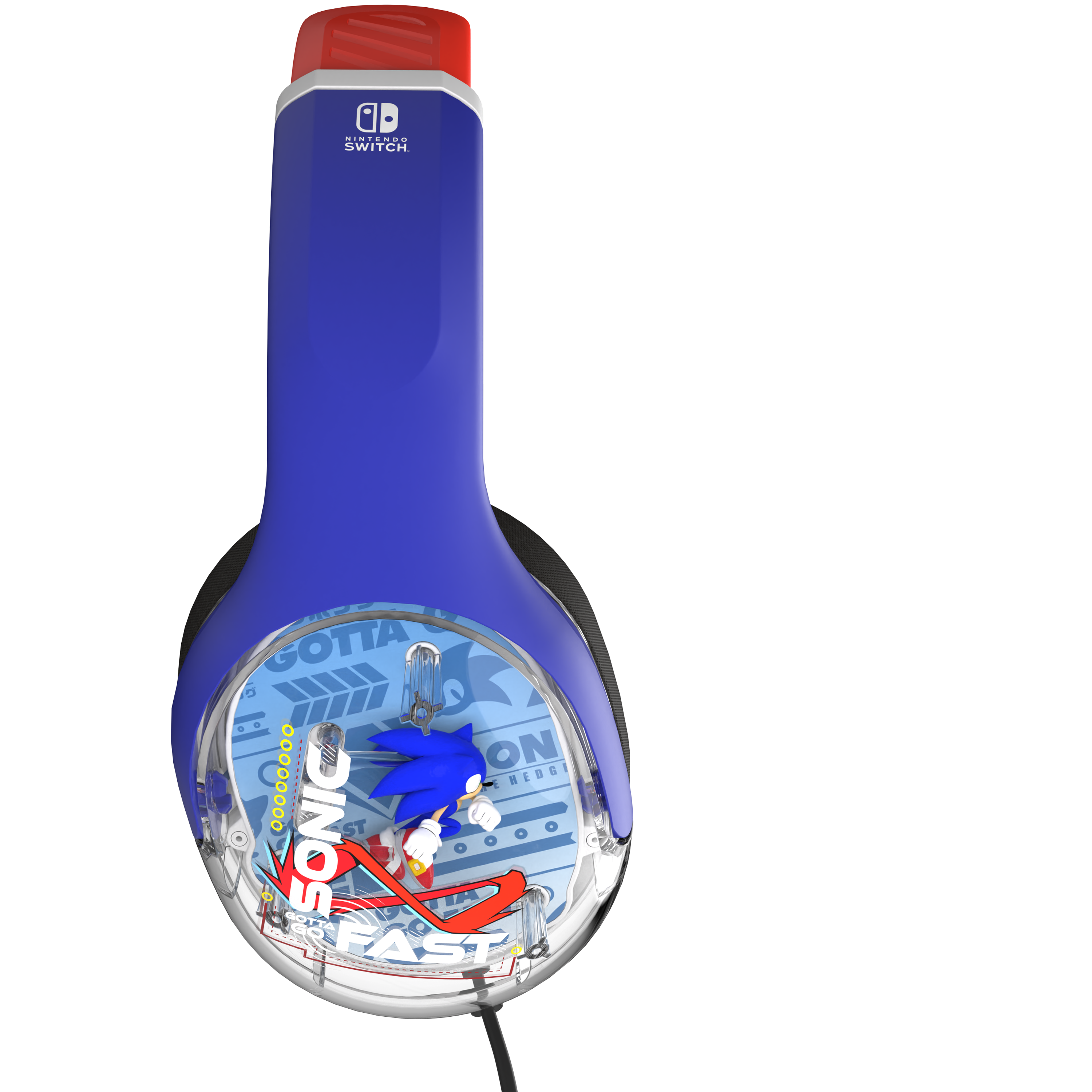 Nintendo Switch REALMz™ Wired Headset: Sonic Go Fast by PDP