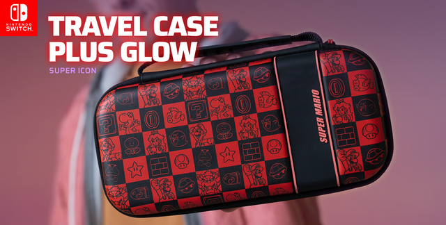 Nintendo Switch™ Travel Case Glow - Mario Icon - Nintendo Official Site