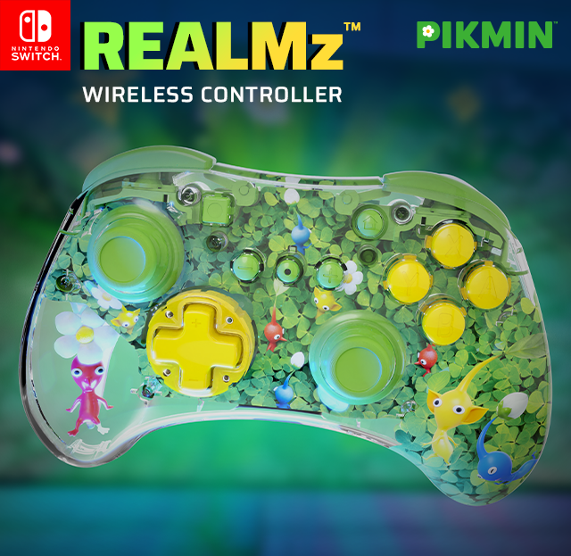 Nintendo Switch Sonic Green Hill Zone REALMz™ Wired Controller