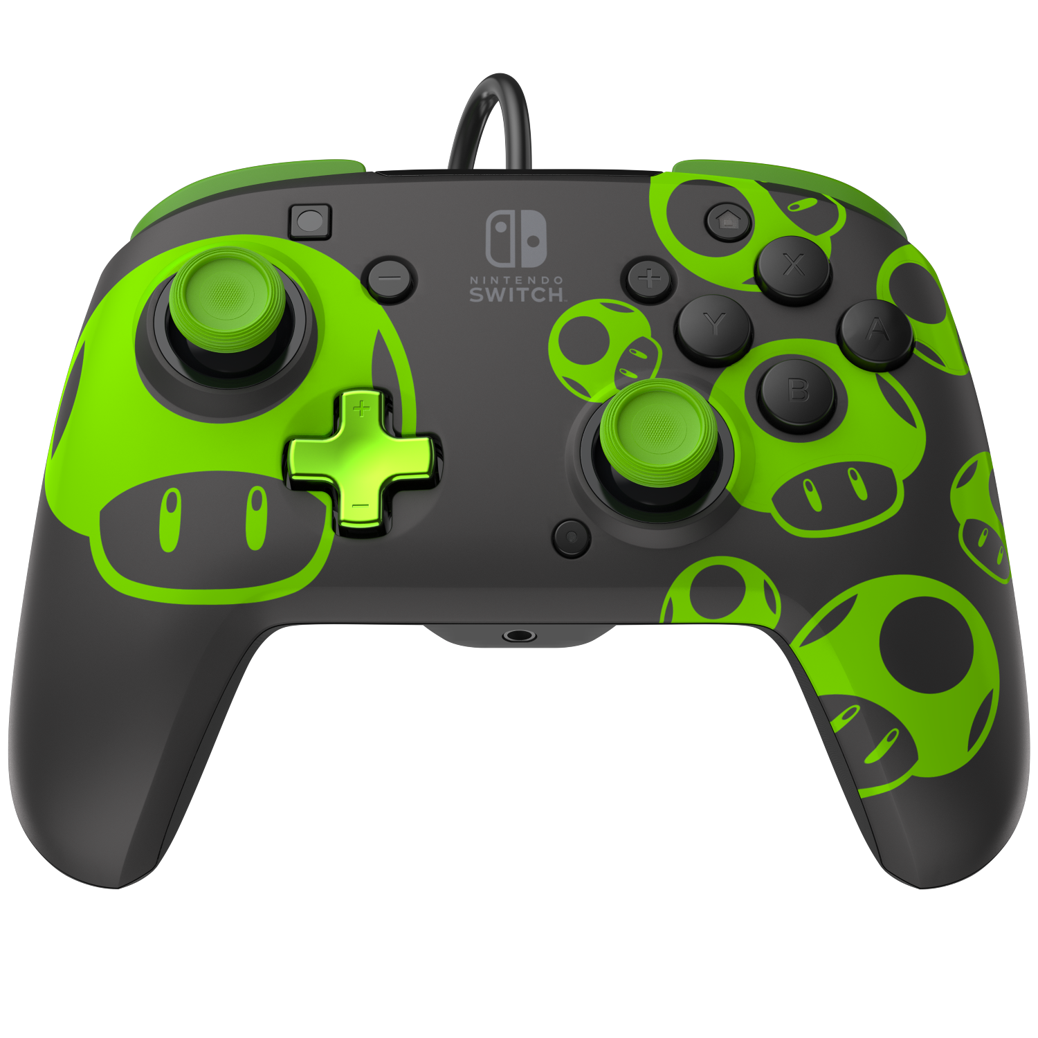 Nintendo Switch 1UP Glow-n-the-Dark REMATCH Controller by PDP