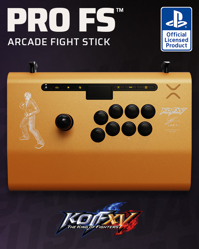 PS5, PS4 & PC Victrix Pro FS Arcade Fight Stick - The King of Fighters –  PDP Gaming